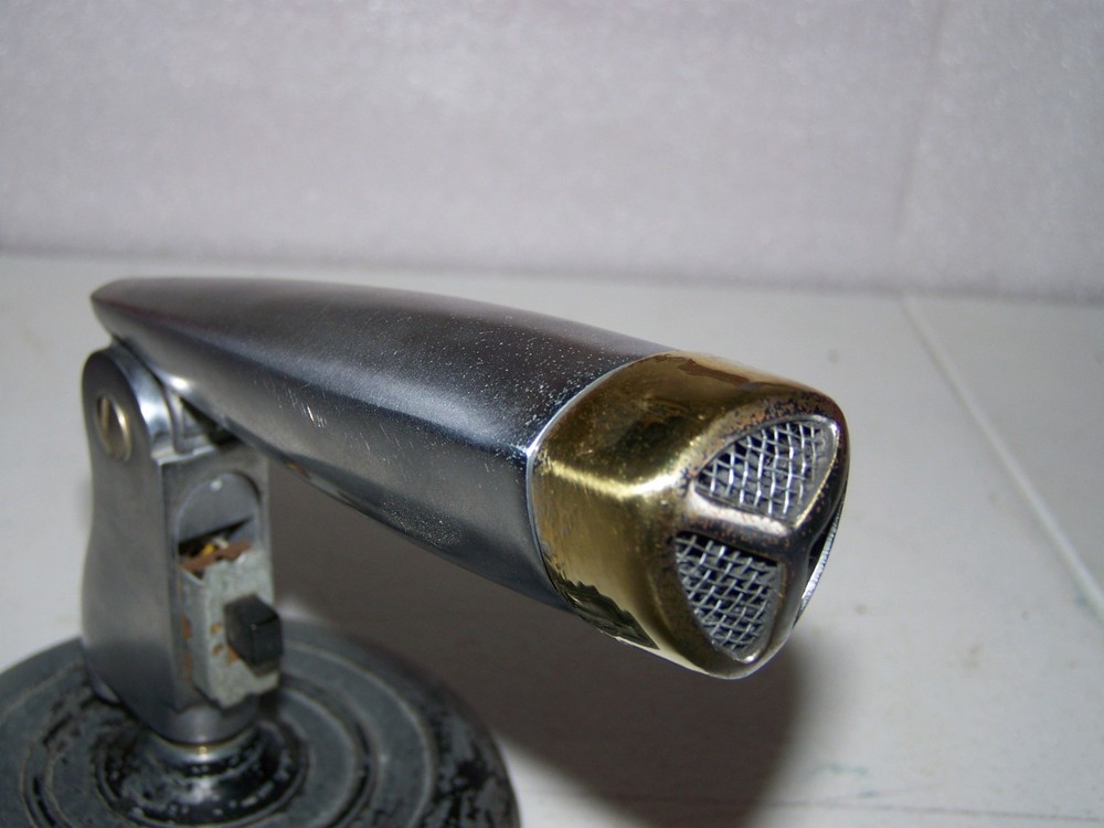 Vintage Electro Voice Microphone missing switch tag unknown model number AS-IS