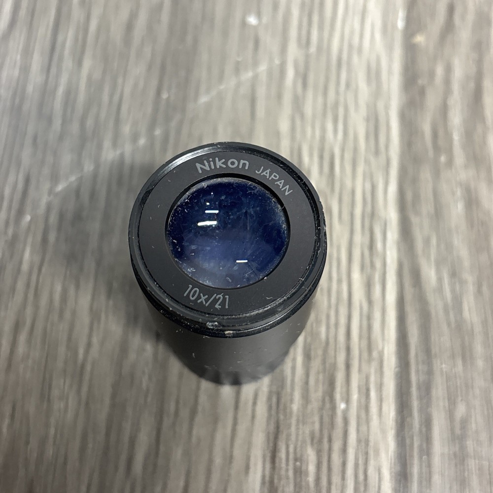 NIKON 10X /21 MICROSCOPE EYEPIECE OCULAR ~ 10X/21 #i2a