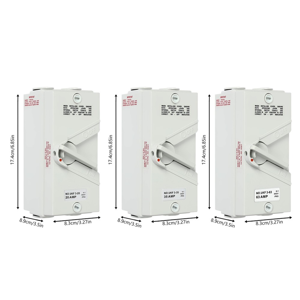 Isolation Switch, Safety Isolation Switch, 3 Pole?Safety Isolation Switch