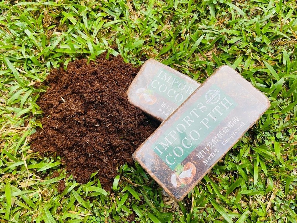 Coco Peat Coir Pith Block Compost Hydroponic Growing SoilCoconut Peat Coco Coir