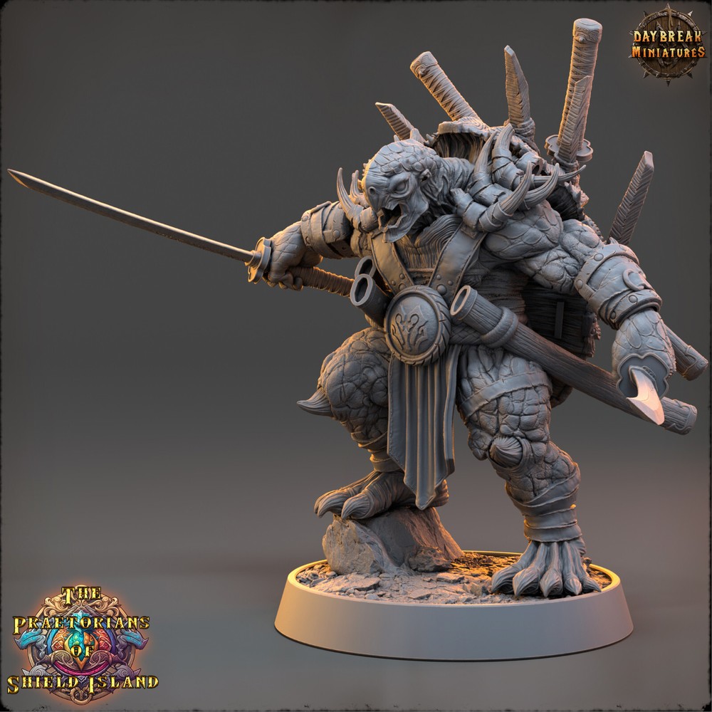 Tortle Warrior Doikar | DayBreak Miniatures |