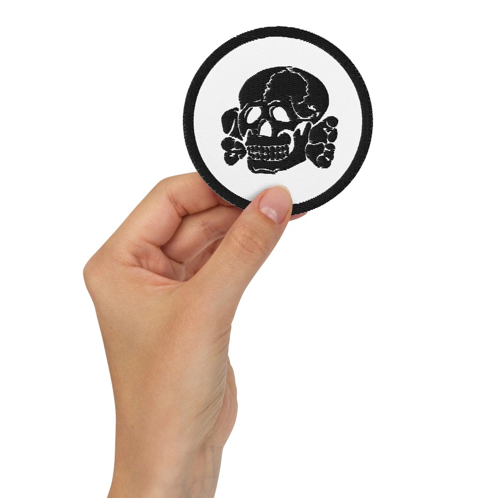 Crossbones Embroidered patches