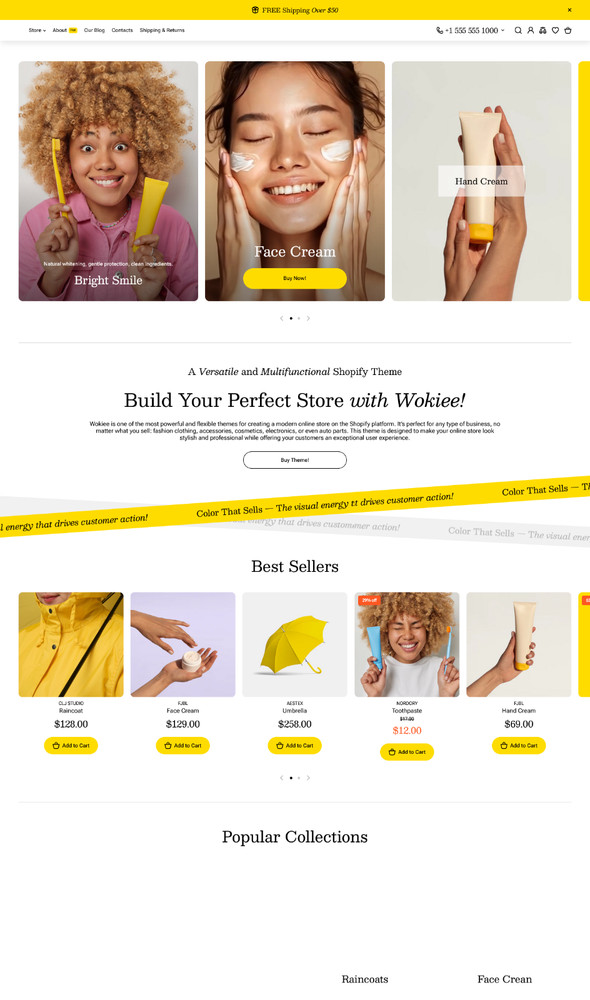 Waka - Multipurpose Shopify Theme | Responsive eCommerce | Mobile Optimized
