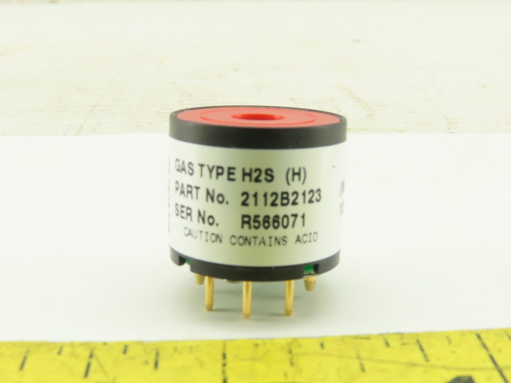 Sixth Sense 2112B2123 Surecell H2S Hydrogen Sulfide Gas Sensor