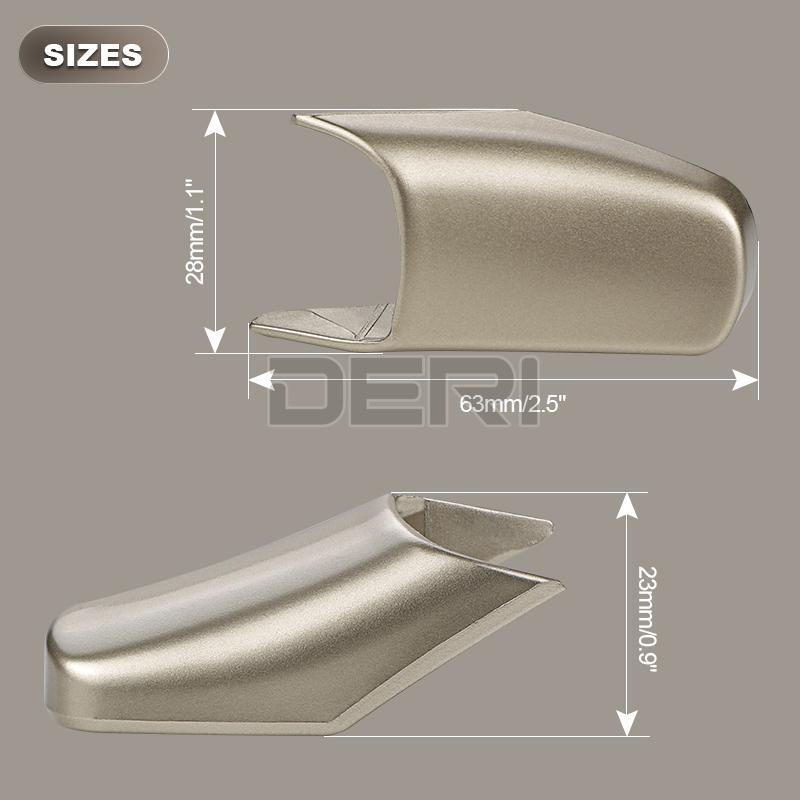 Door Panel Pull Strap End Caps Handle Cover Cap For 2003-2011 Lincoln Town Car