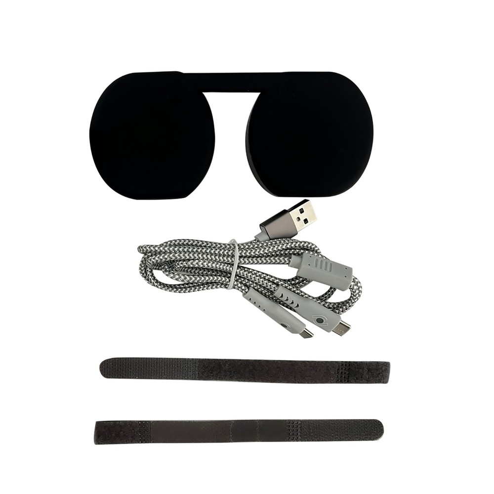 1 IN 2 Out Handle Charging Cable Silicone Glasses Protective Cap Kit For PS5 VR2