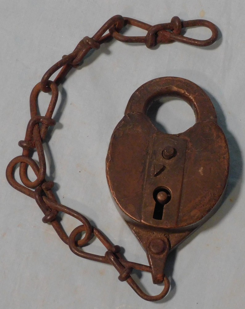 Vintage Bohannon Brooklyn Padlock / Lock, No Key