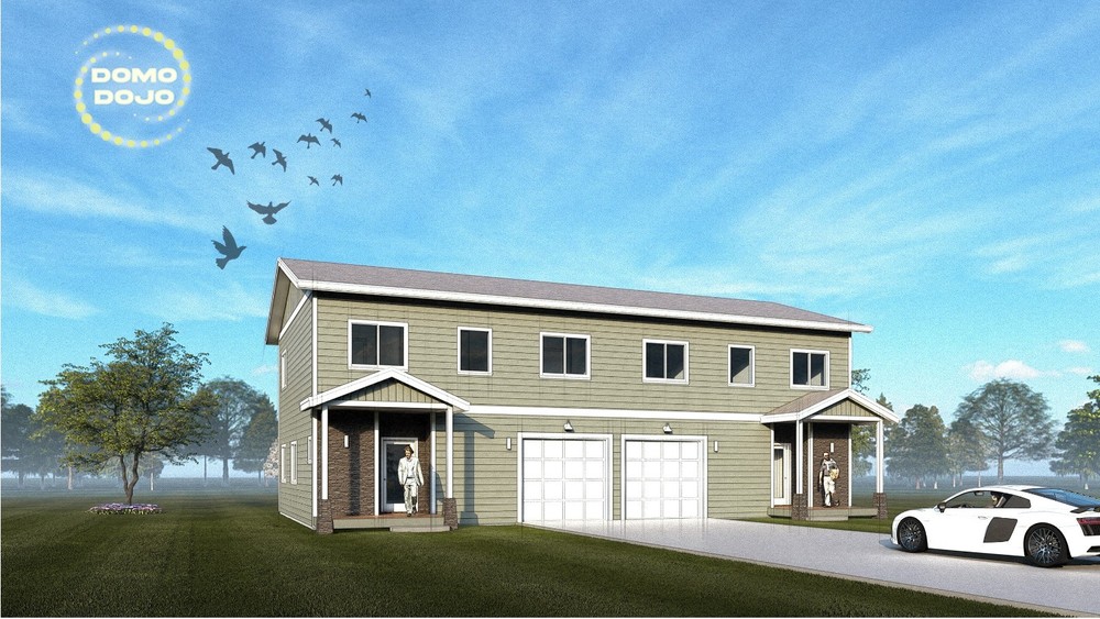 Hillcrest Quarters Duplex Plans – PDF Downloadable Blueprint
