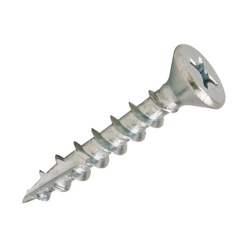 Zip R Screw, Flat Countersunk Head, Phillips Drive Pack of 1000