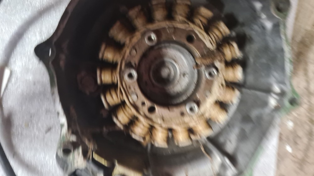 Honda NTV650 Generator Windings And Engine Cover