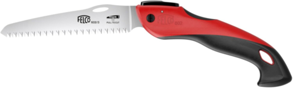 602 Folding Pruning Saw – Compact Pull-Stroke Saw for Gardening & Vineyard Use |