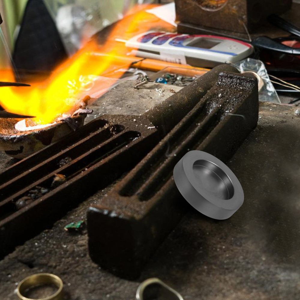 Metal Casting Round Graphite Ingot Mold Convenient Molds Crucible
