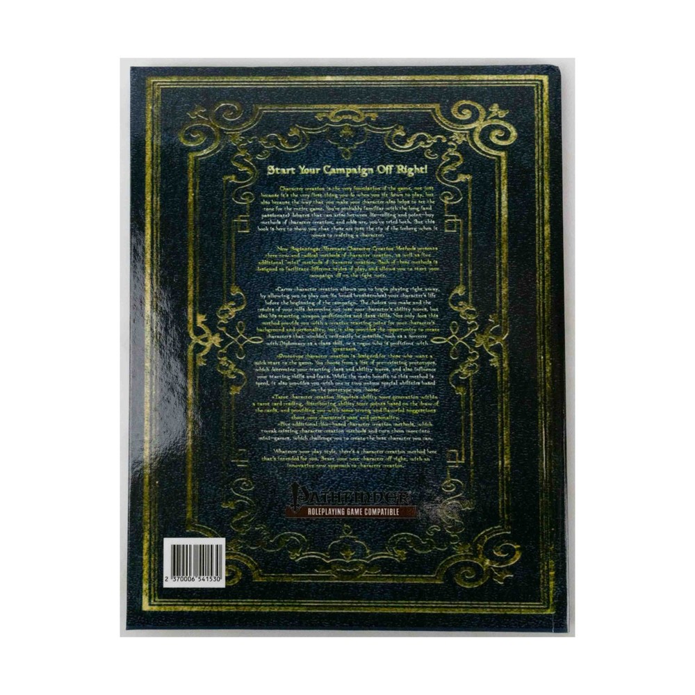 Necromance Pathfinder New Beginnings - Alternate Character Creation Method NM