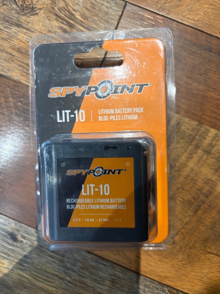 NEW!! SPYPOINT LIT-10 Rechargable Lithium Battery Pack