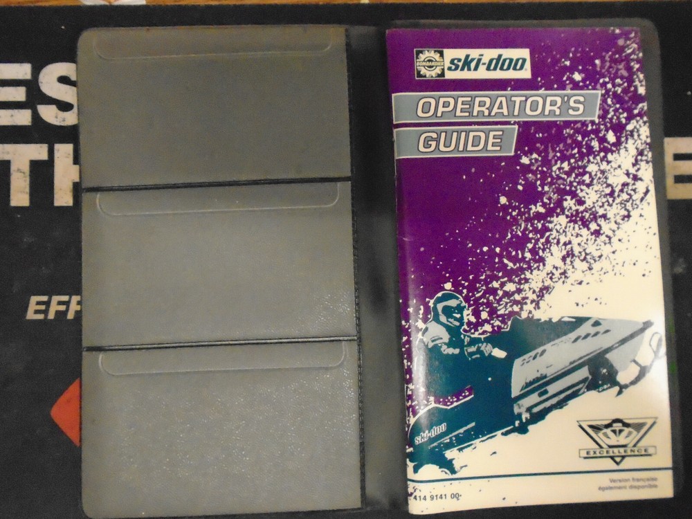 Ski-Doo Operator's Guide & Safety Handbook 1995