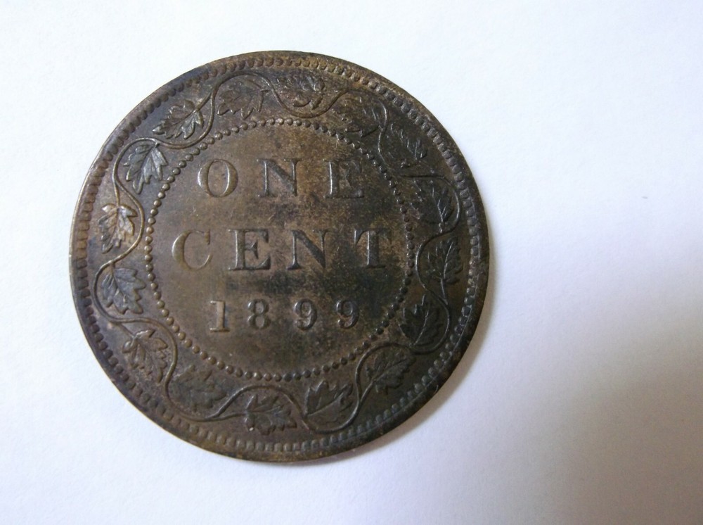 1899 One Cent Canada Very Fine