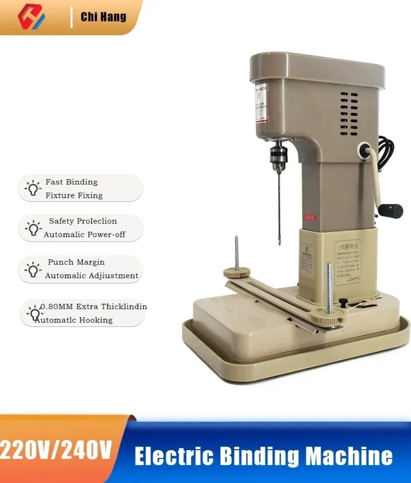 New YG-368 Automatic Belt Wire Electric Binding Machine Office Dedicated