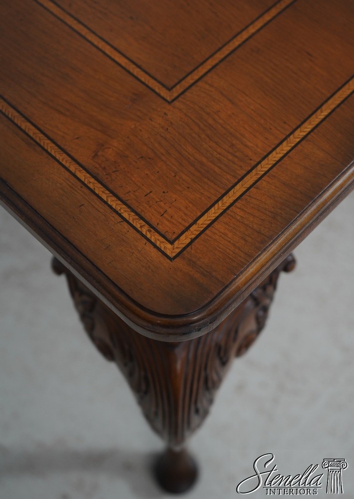 L72165: BAKER Walnut Stately Homes Dining Table