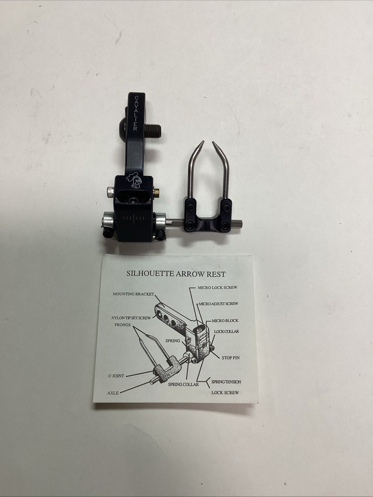 AAE Cavalier Silhouette Arrow Rest Left Hand