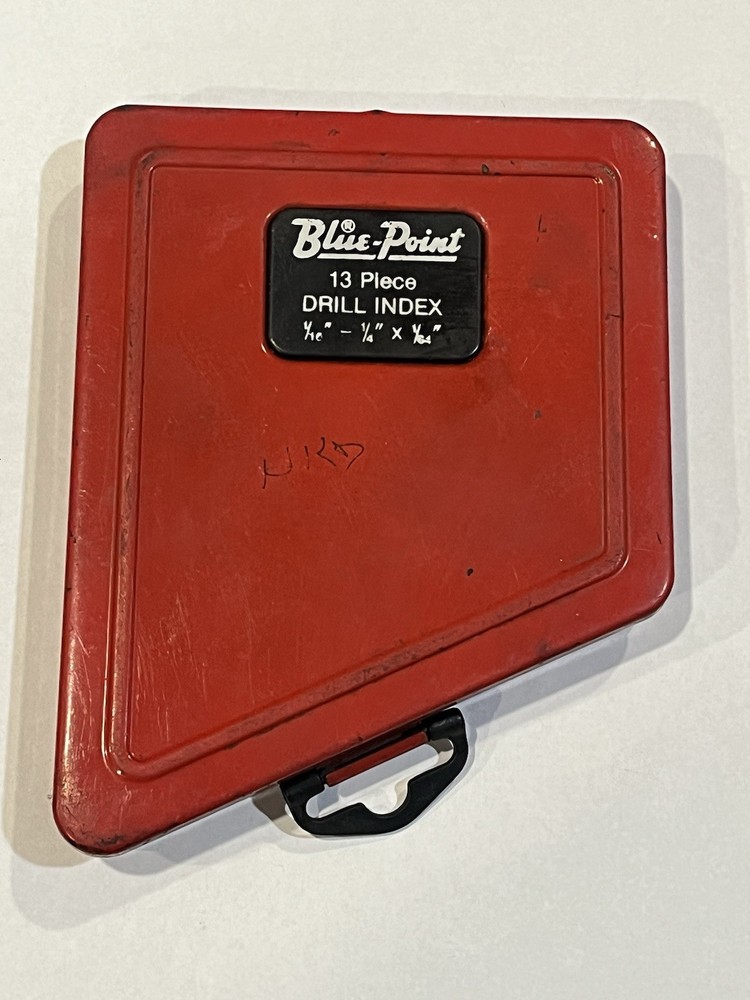 Blue-Point By Snap-On Drill Bit Index Case Tool Box ONLY  USA