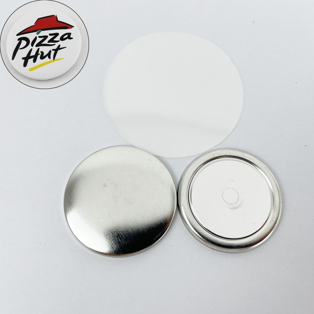 1-1/4" 32mm Nd. Magnetic Button Parts for Button Maker 100 Sets/Pack