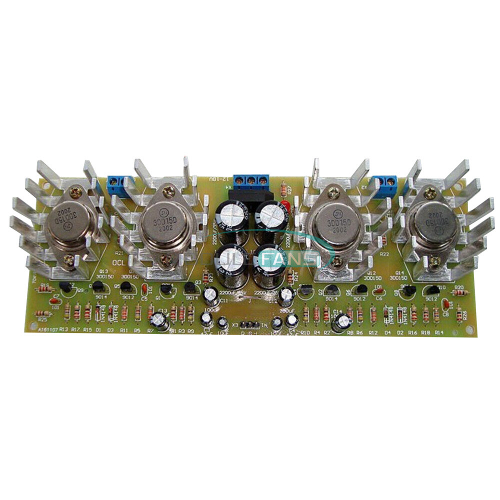 OCL 100W*2 Two Channel Amplifier Board Module High Power Electronic DIY Kits