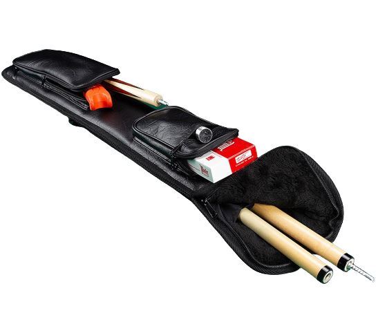 Action ACSC03 Deluxe 1x2 Vinyl Soft Pool Cue Case