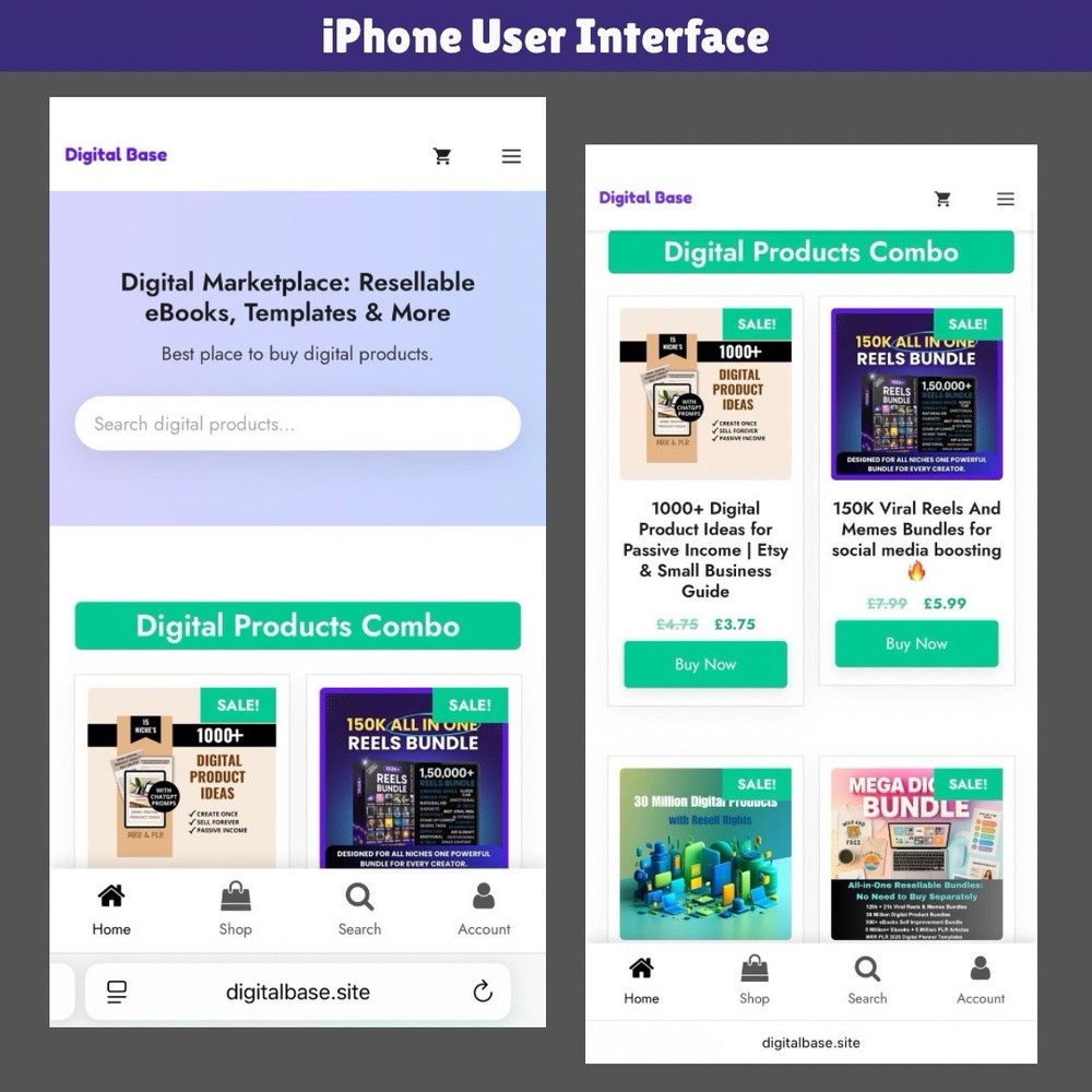 Digital Products Selling WordPress Website (24 Preloaded Products)🔥Free Setup