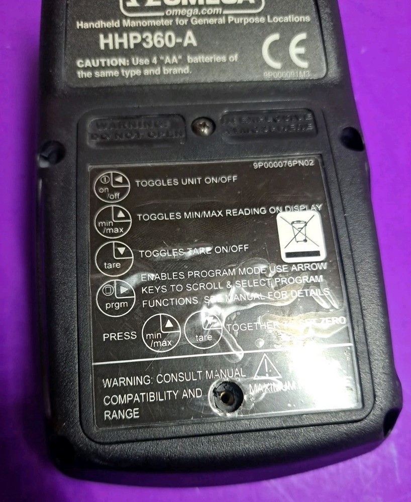 OMEGA HHP-360 Digital Gauge