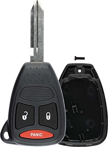 Just The Case Keyless Entry Remote Control Car Key Fob Shell Replacement Black