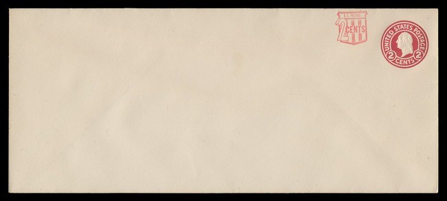 SCOTT #U537 - UPSS #3413/42, SHIFTED SURCHARGE