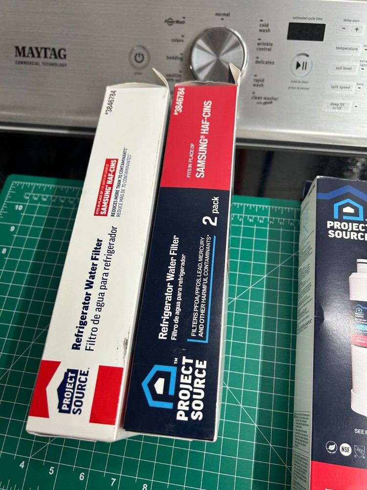 6-pack Project Source Samsung DA29-00020B HAF-CIN/EXP Refrigerator Water Filter