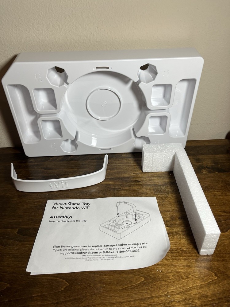 Nintendo Wii Storage Tray Versus Maximum Storage LevelUp