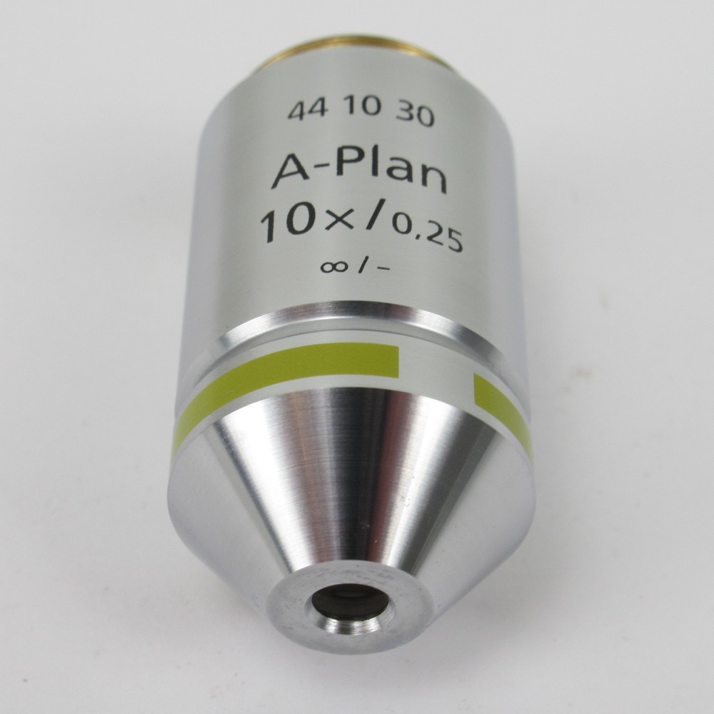 ZEISS A-PLAN 10X/0.25 INFINITY CORRECTED MICROSCOPE OBJECTIVE - 441030