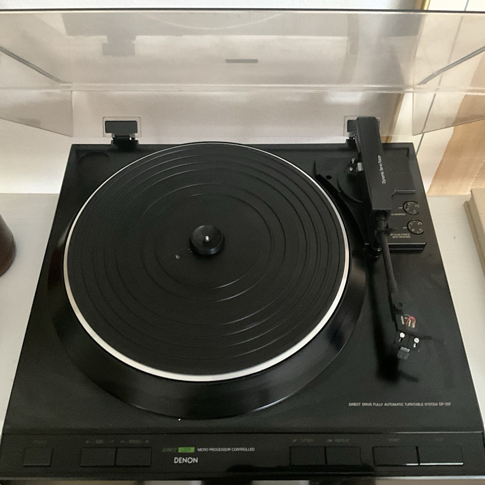 DENON DP-35F Fully Automatic Direct Drive Turntable Tested Works Great