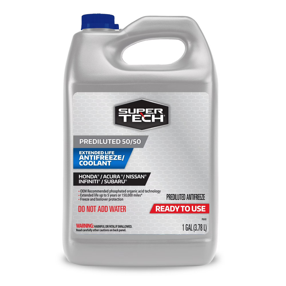 (3 pack) Super Tech OE Blue Antifreeze Prediluted 50/50