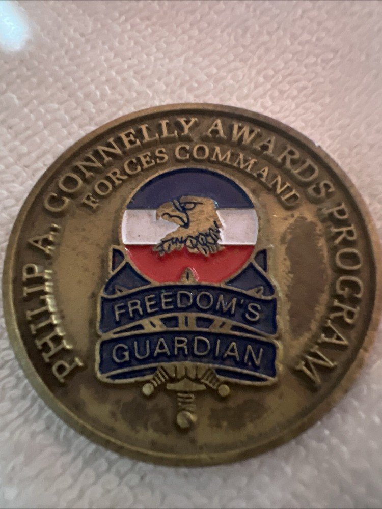 Philip A. Connelly Award Forces Command  Challenge Coin 1.5 "