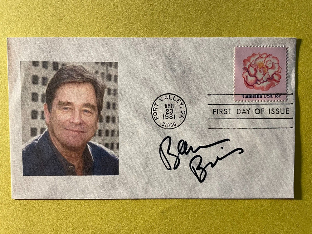 SIGNED BEAU BRIDGES FDC AUTOGRAPHED FIRST DAY COVER
