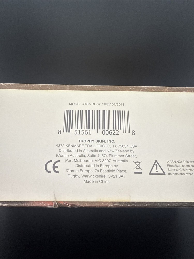 Trophy Skin Microderm MD Professional Grade Home System Model TSMDD01 Open Box