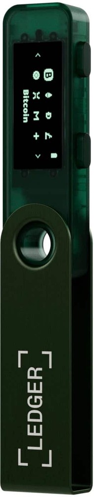 Ledger - Nano S Plus Crypto Hardware Wallet - Emerald Green