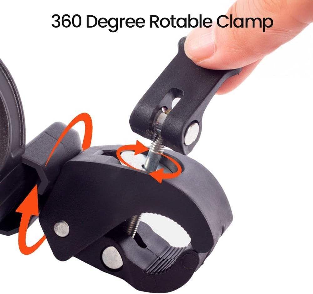 Universal Walker Wheelchair Cup Holder for Rollator Stroller Scooter Adjustable