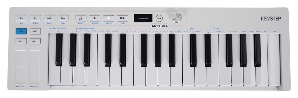 Arturia KEYSTEP MK2 32-Note Slimkey Keyboard Controller/Sequencer+Laptop Bag