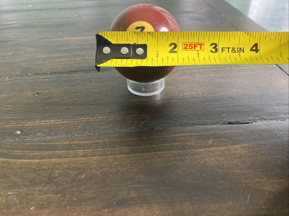 Vintage pool billiards REPLACEMENT BALL number 7