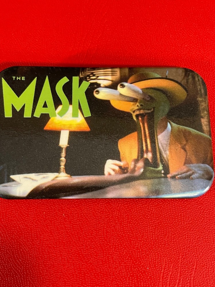 BUTTON PIN JIM CARREY THE MASK BUTTON PIN 2.5"