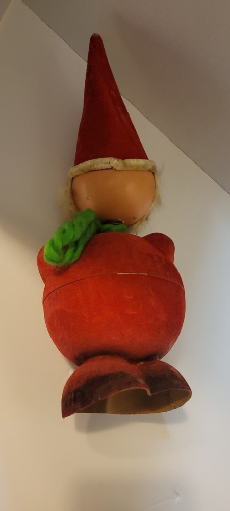Vintage bobble head Christmas decorations Candy/present Container