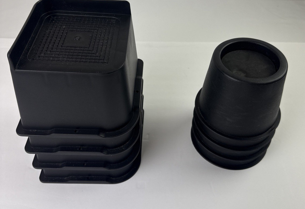 8-Pack 5" Bed Risers Durable Heavy-4" Bed Risers