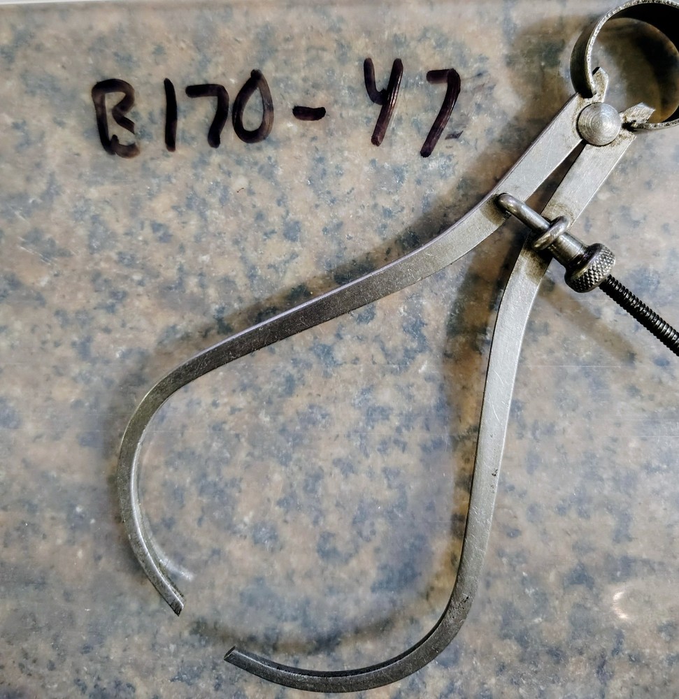 🗽 VINTAGE 4" OD CALIPER MACHINIST/TOOLMAKER