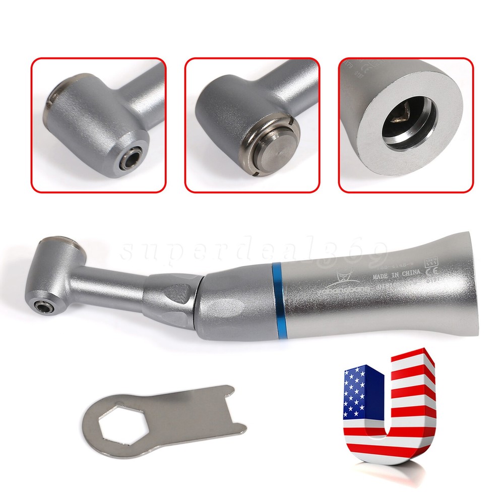 NSK Style Dental Low Slow Speed Push Button Contra Angle Handpiece E-type YABANG