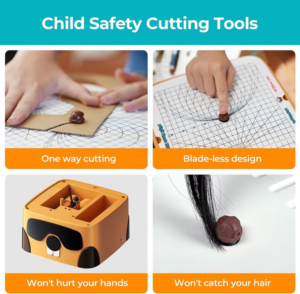 Refurbished Beaverbot C1 Cardboad Cutter Safe DIY Construction Kit for Children