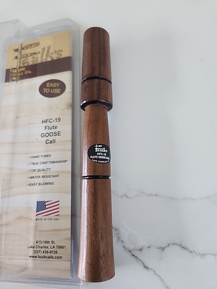 Faulks Game Call HFC-19 Flute Goose Call